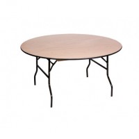 round portable table