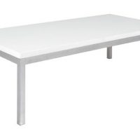 white coffee table