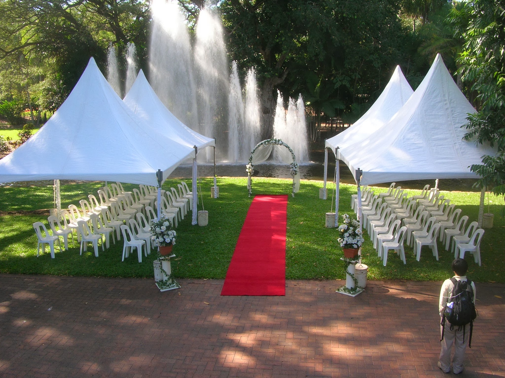 beautiful outdoor wedding