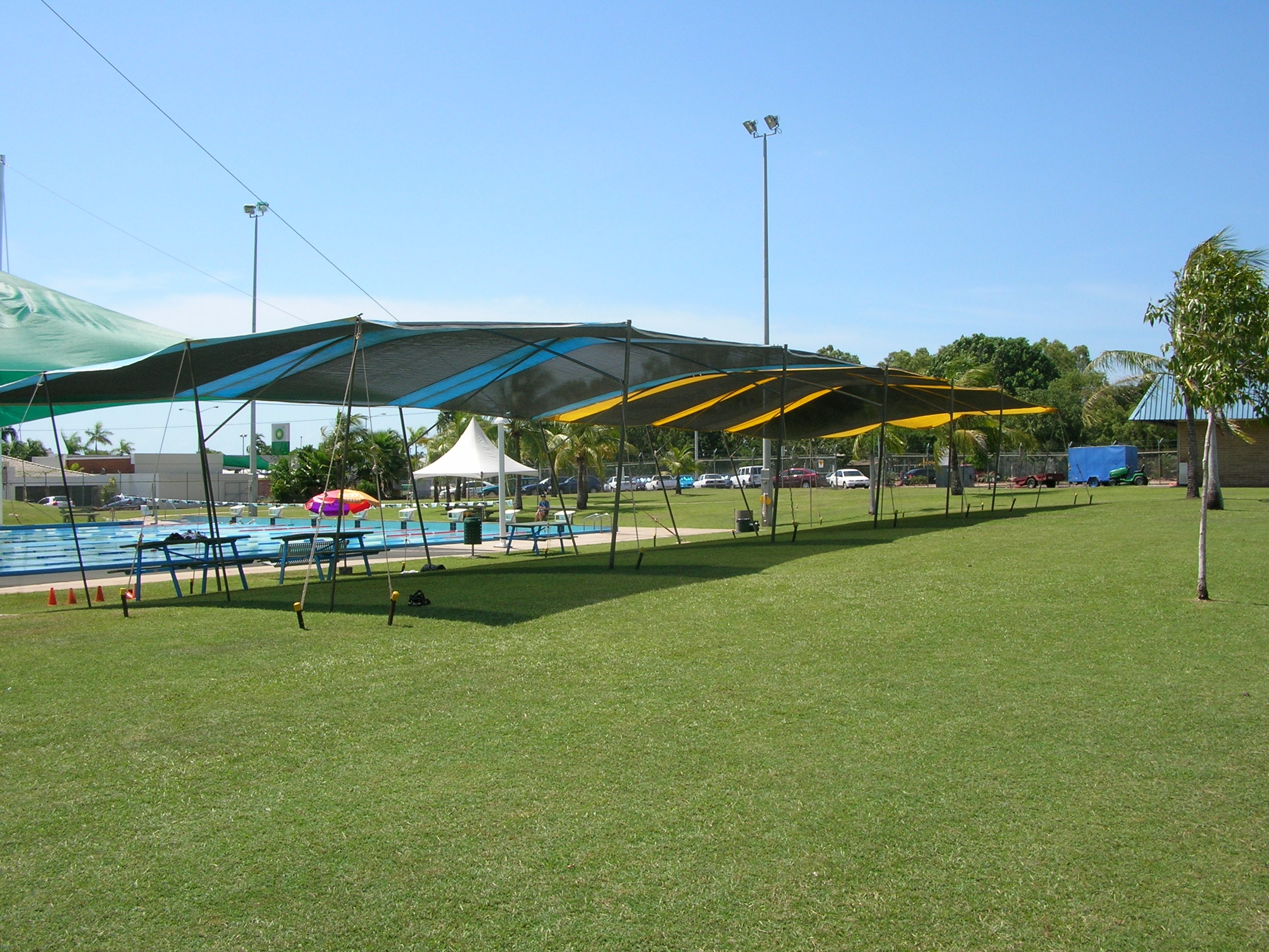 canopy by pool